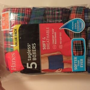 Hanes Men's Tagless Boxers Value Pack